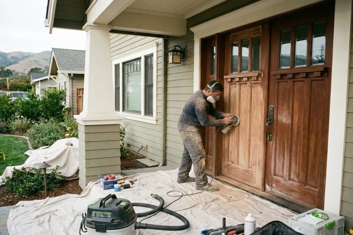 front door restoration service