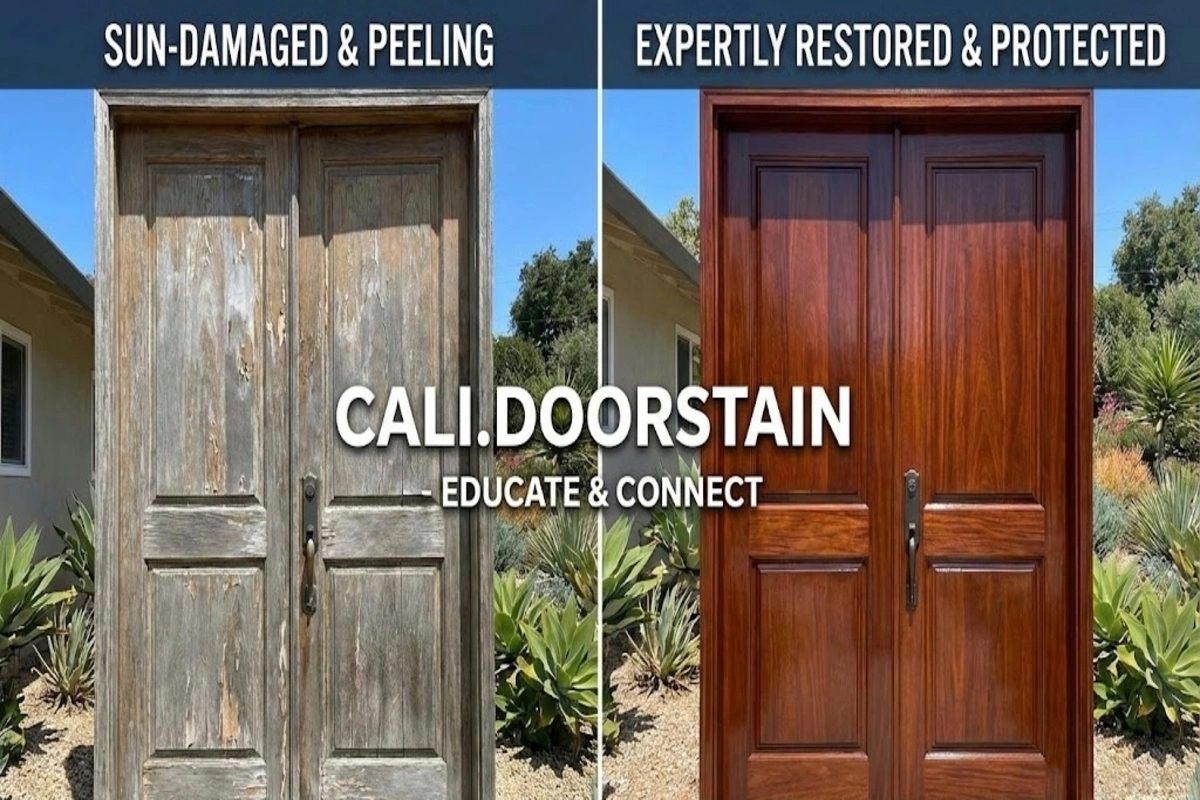 Premier California Door Refinishing, Restoration & Staining Services 1 California door restoration