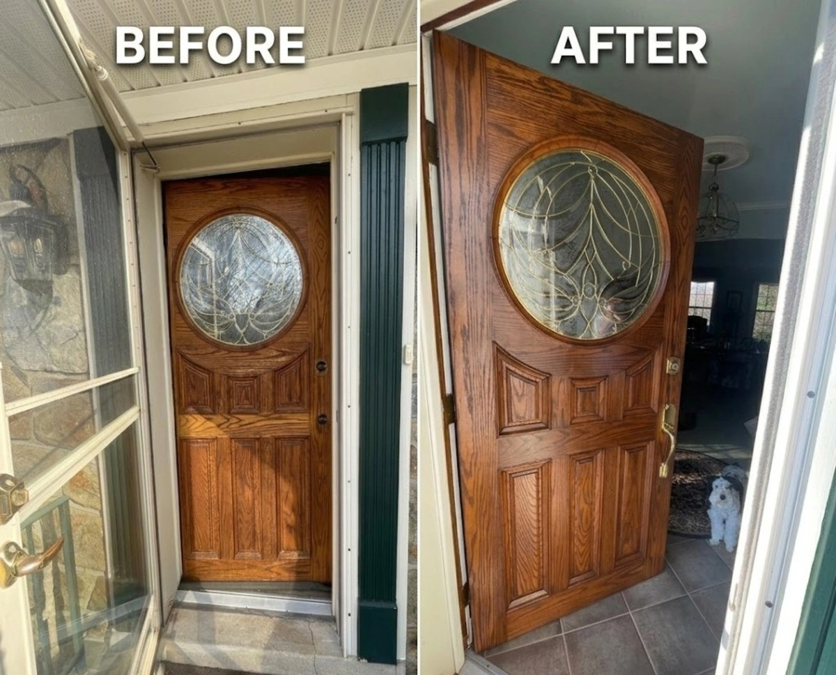 Residential Door Refinishing: Next-Gen Restoration Services 2 Residental door restoration