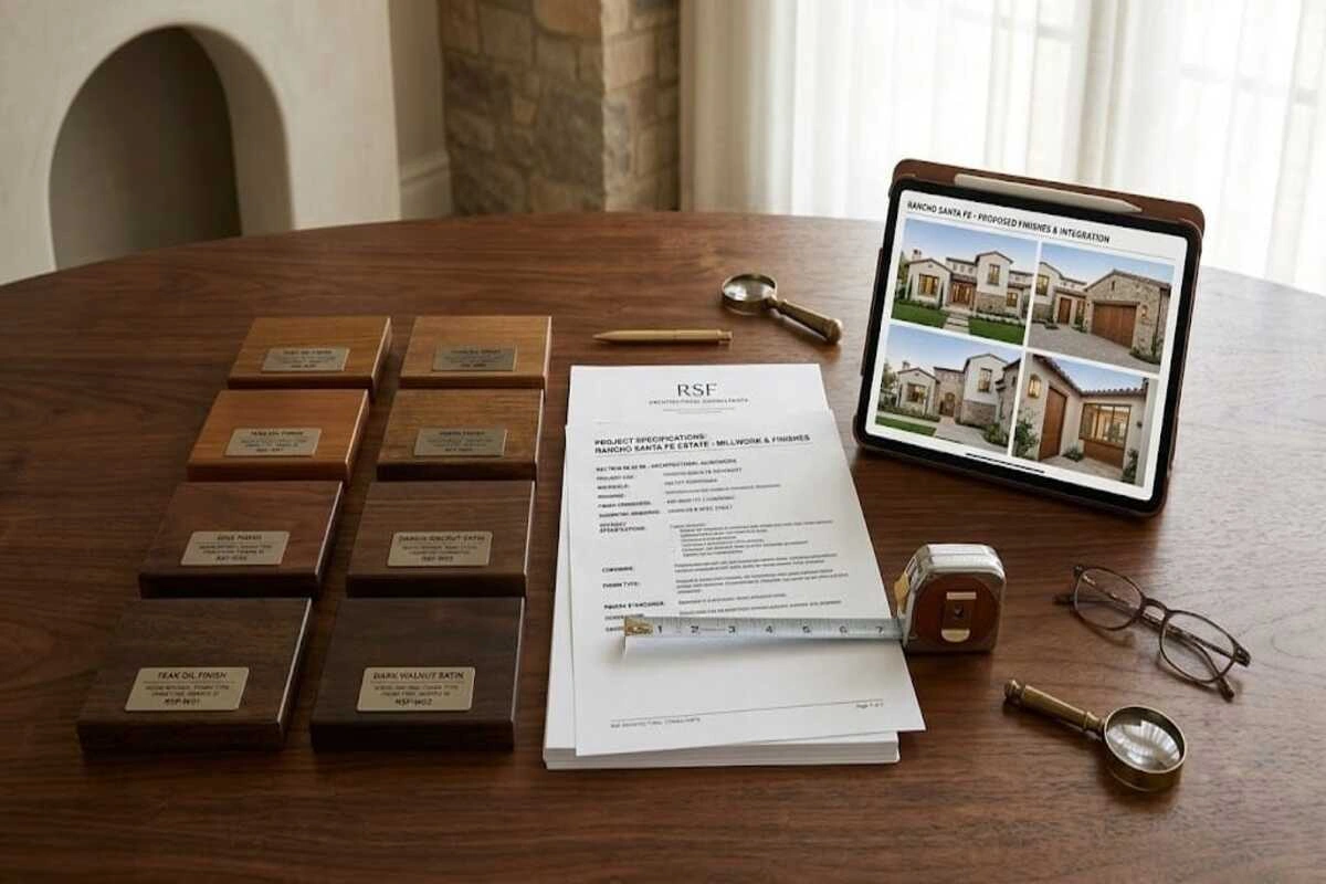 Door Refinishing Rancho Santa Fe, CA — Covenant-Compliant Wood & Iron Restoration for Estate Homes 6 Rancho Santa Fe Association Art Jury